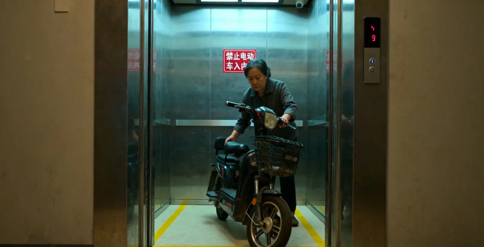 电瓶车进梯监测3